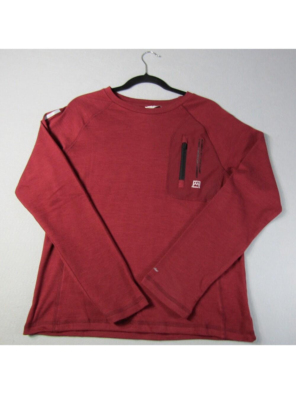 NWT Avalanche LS Performance Shirt Youth's 18/20 Red
